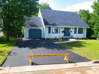 Driveway paving in Truro, Colchester County, NS